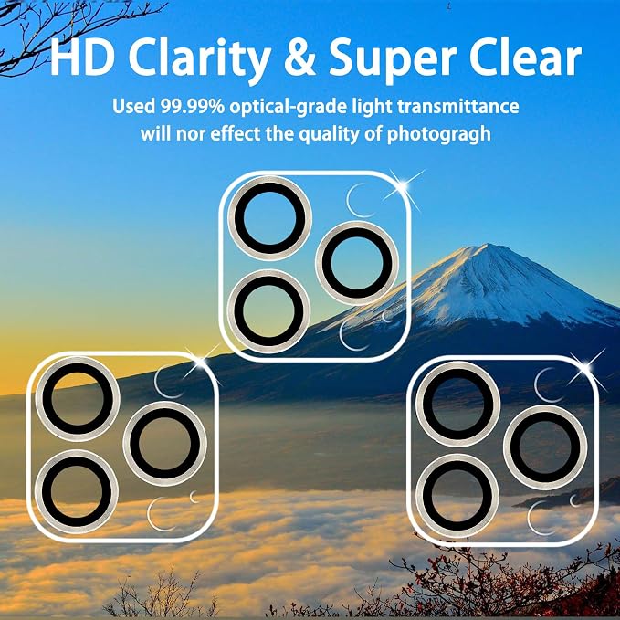3 Pack Dengduoduo Tempered Glass Camera Lens Protector - Image 3