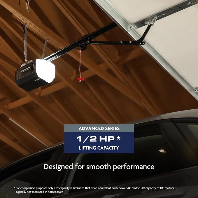 Chamberlain 1/2 HP Chain Drive Smart Garage Door Opener - Image 3
