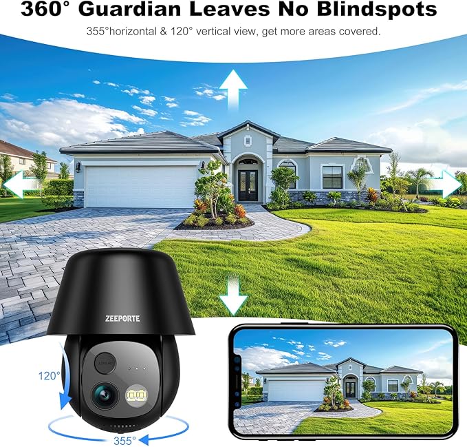 4G LTE Cellular Solar Security Cameras Wireless Outdoor, No WiFi Ultra Solar - Image 3