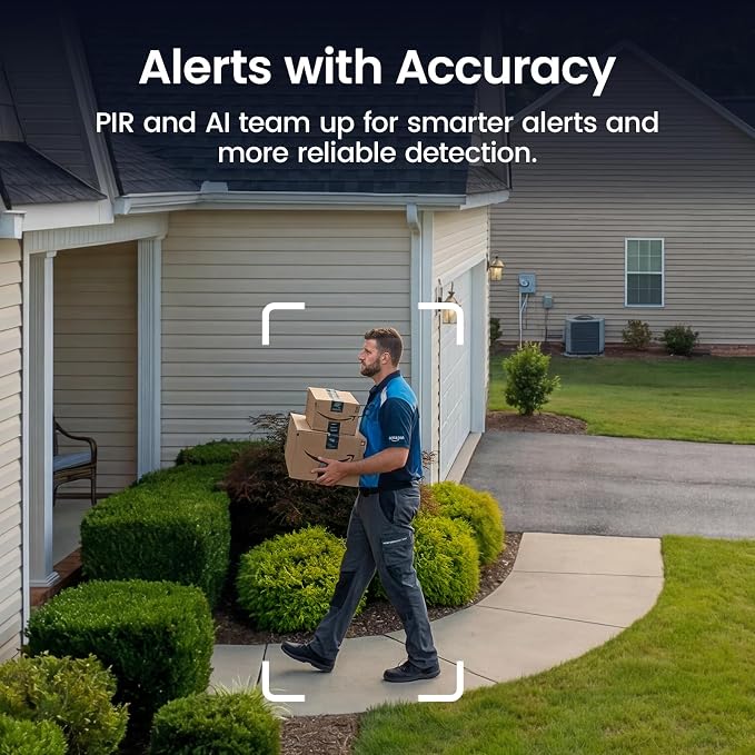 aosu Solar Security Cameras Wireless Outdoor, 2K HD Home Security Camera System - Image 8