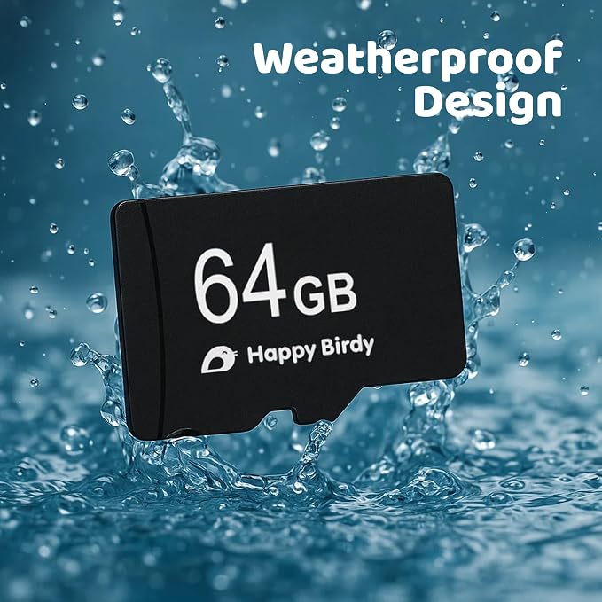 Happy Birdy 64GB MicroSD Card – TF Memory Card - Image 2