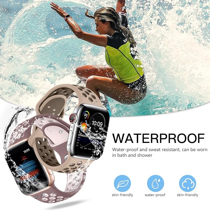 Adorve 4 Pack Sport Bands Compatible - Image 3