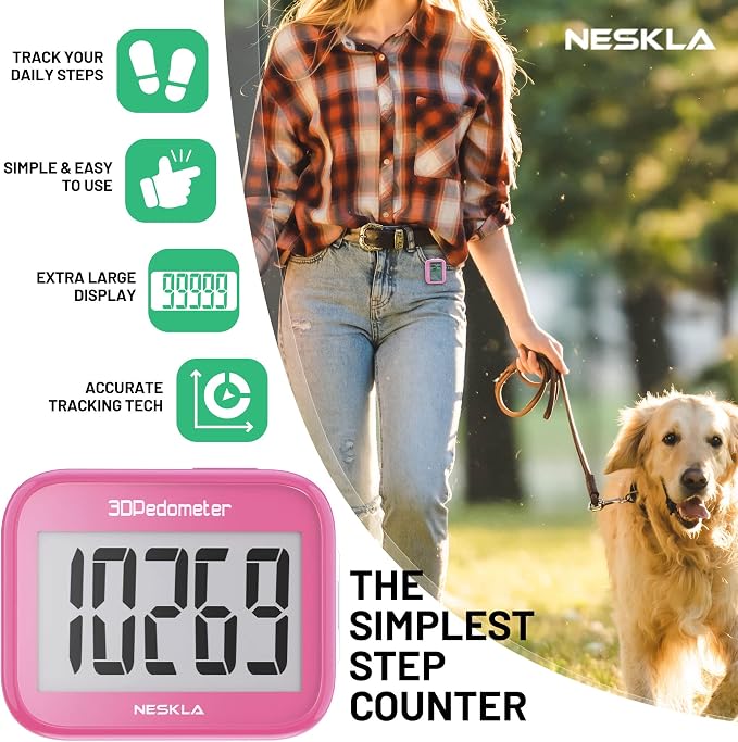 3D Pedometer for Walking, Simple Step Counter - Image 2