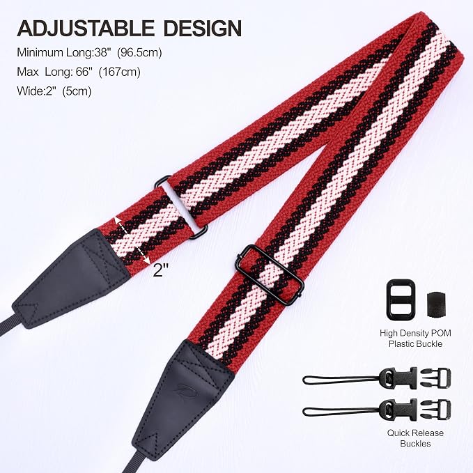 Padwa Lifestyle Adjustable Camera Strap - Image 7