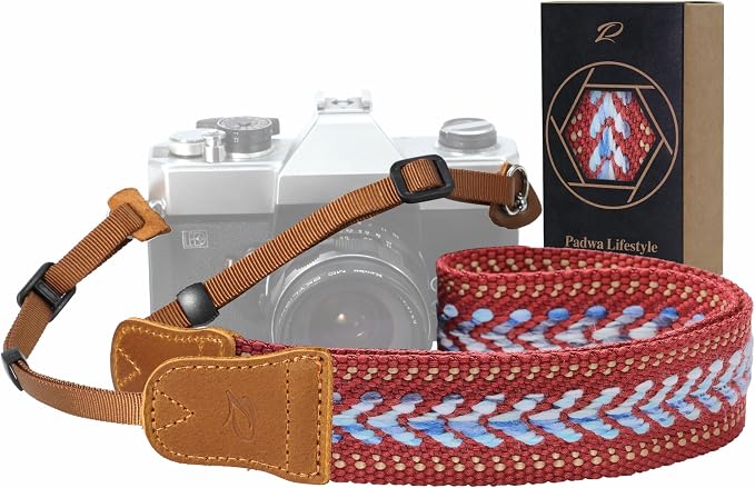 Padwa Lifestyle Speed Red Camera Strap by PadwaLifestyleCameraStrap