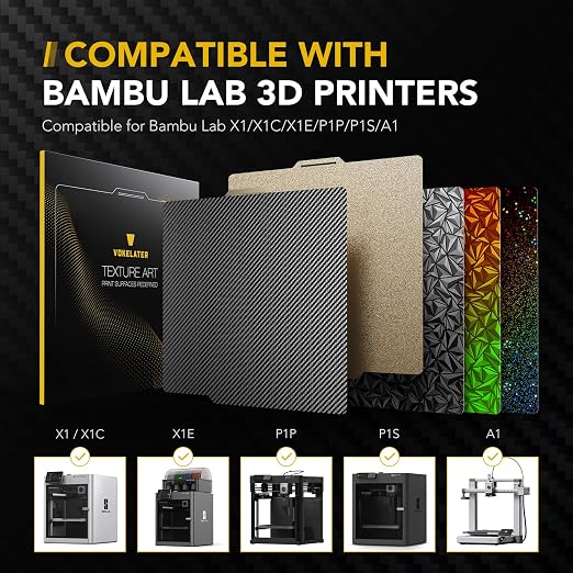 3D Printer Build Plate for Bambu Lab X1 X1C X1E P1P P1S A1, 3D Printer - Image 6