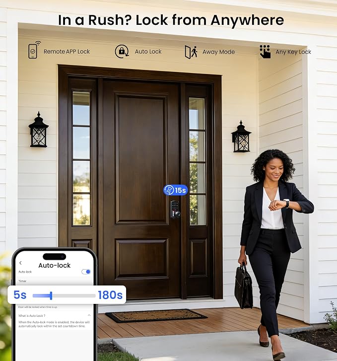 Veise VE028 Built-in Wi-Fi Smart Lock - Image 8