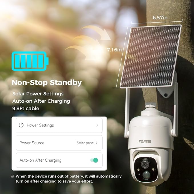 Vicohome 4G LTE Cellular Security Camera Wireless Outdoor, $14.9/Month - Image 4