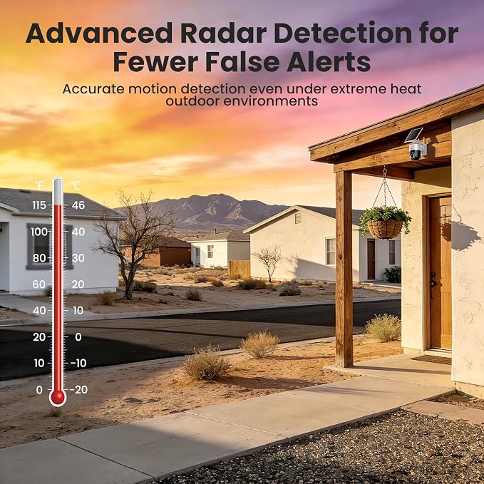 SOLIOM- True 4K HD Security Cameras Outdoor Wireless, Add-On Camera, Solar - Image 4