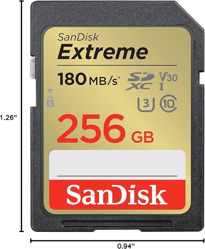 SANDISK 256GB Extreme SDXC UHS-I Memory Card - Image 8