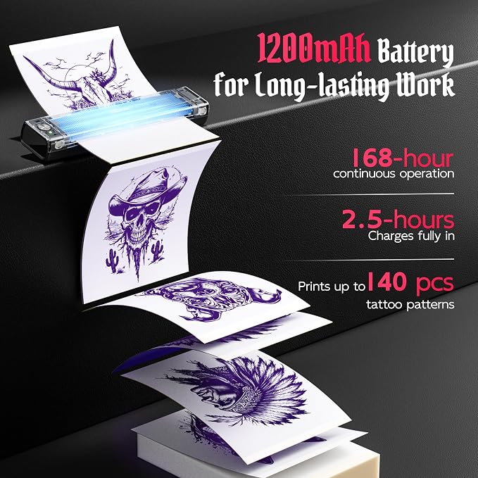 TATTMUSE 2026 New Version Tattoo Stencil Printer Machine - Image 3