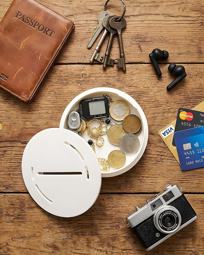 Decorative Fake Smoke Detector Hidden Safe - Image 5
