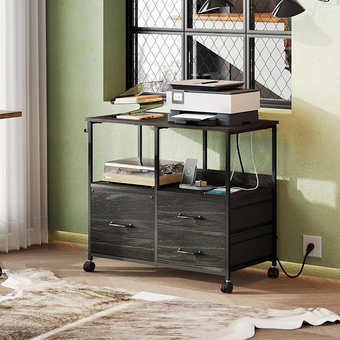 DEVAISE 3 Drawer File Cabinet - Image 2