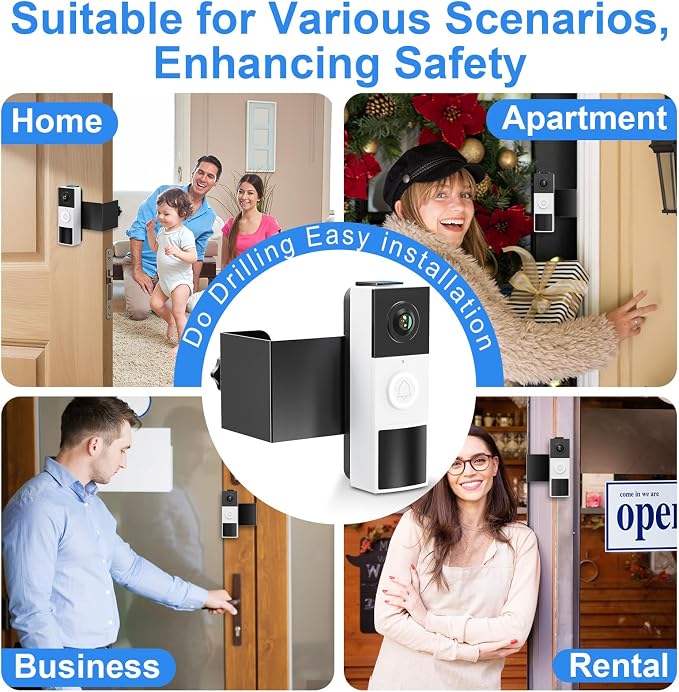 Anti-Theft Doorbell Mount No Drill Compatible - Image 7