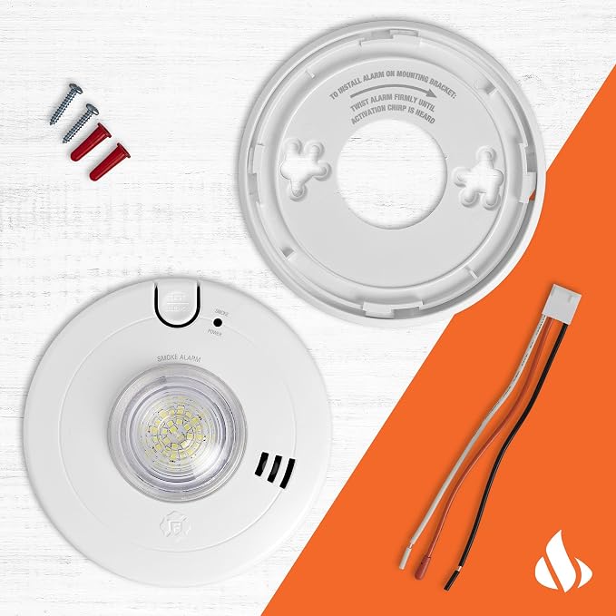 First Alert SM110LED-AC, Hardwire Smoke Alarm - Image 3