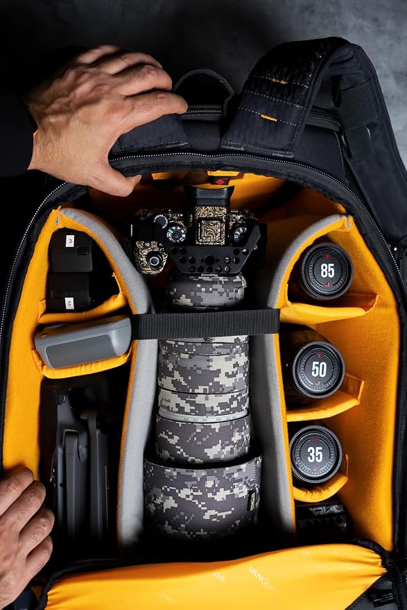 VANGUARD Alta Sky 53 Versatile DSLR Camera And Drone Backpack, 34L Capacity - Image 10