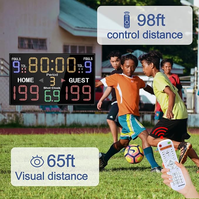 LUCKY TIME Basketball Scoreboard - Image 5