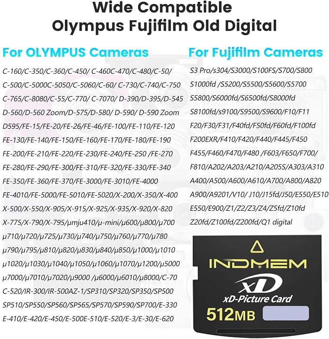 xD-Picture Card 512MB, 512MB Xd Cards Compatible - Image 6