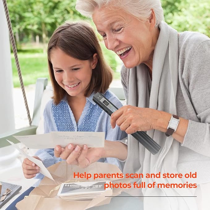 MUNBYN Portable Scanner, 900 DPI Photo Scanner - Image 5