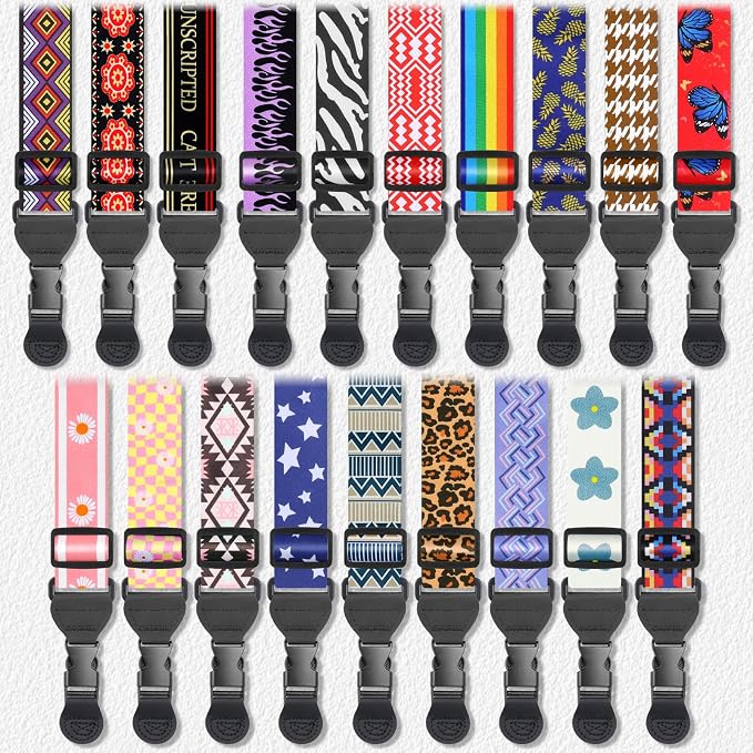 FIEIL Checkerboard Daisy Shoulder Strap, Adjustable Camera Strap - Image 6