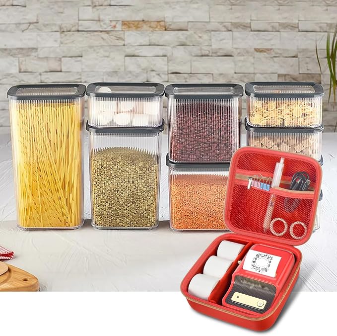 ALKOO Case Compatible with NIIMBOT B21 / B1 Label Maker Wireless Thermal Label - Image 6
