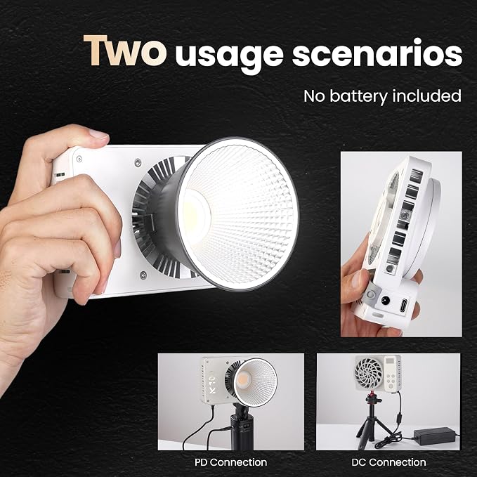 Walking Way 100W Led Video Camera Light Kit, 2800K-6800K Bi-Color Continuous - Image 6