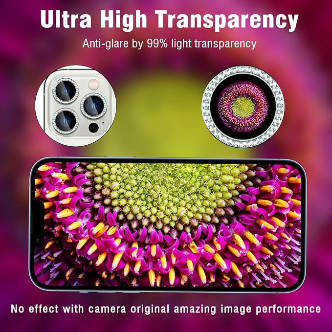 Bling Diamond Individual Camera Lens Protector - Image 6