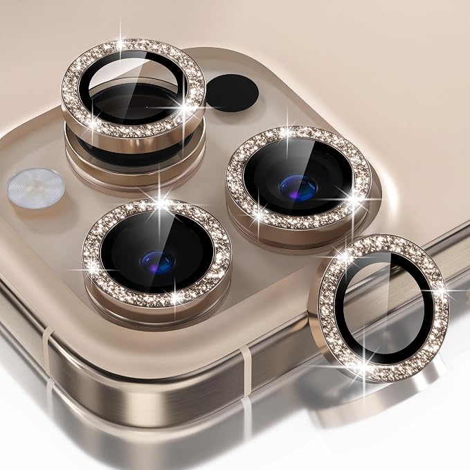 Choiche Compatible for iPhone 16 Pro/iPhone 16 Pro Max Camera Lens Protector by Choiche