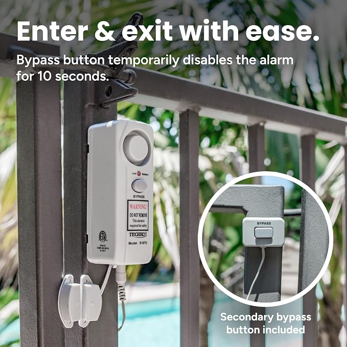 Techko S187D Safe Pool Alarm - Image 4