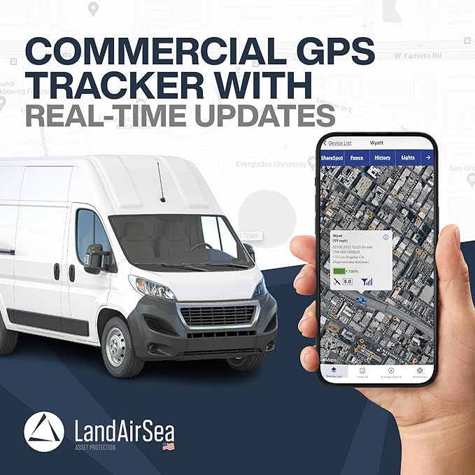 LandAirSea Overdrive GPS Tracker — Extended Life Battery, and Waterproof. - Image 2