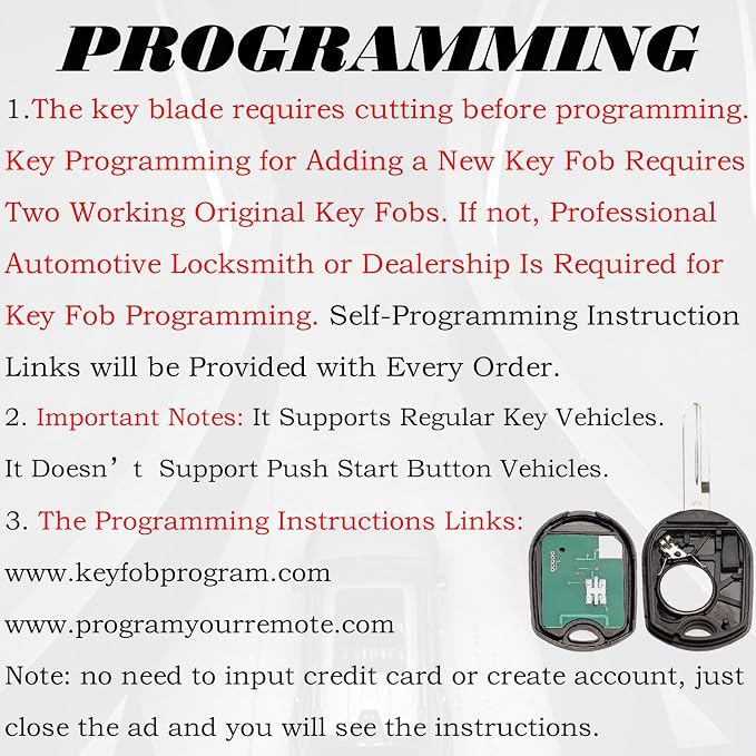 MechanMagic Key Fob Replacement Fits - Image 6