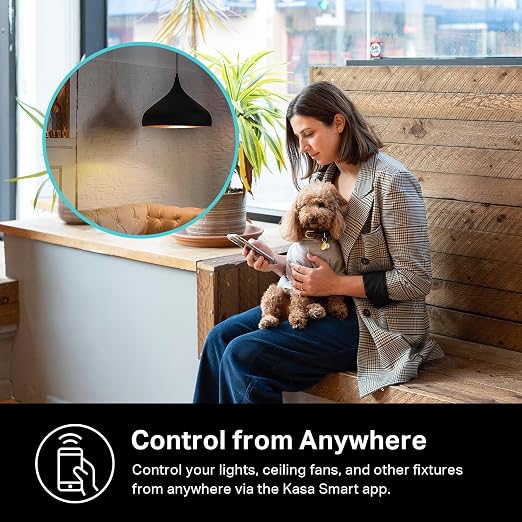 Kasa Smart Dimmer Switch HS220P3, Single Pole, Needs Neutral Wire, 2.4GHz Wi-Fi - Image 5