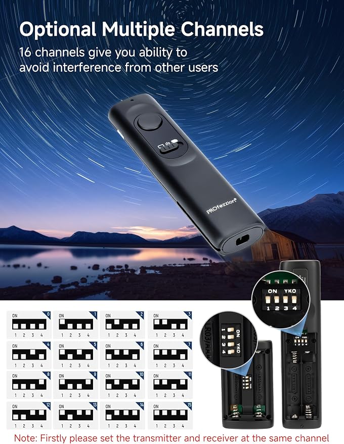PROfezzion Wireless Shutter Release Remote Control - Image 2
