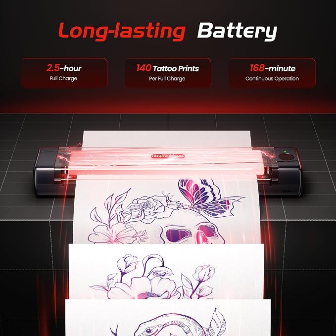TATTMUSE Portable Printers Wireless - Image 3