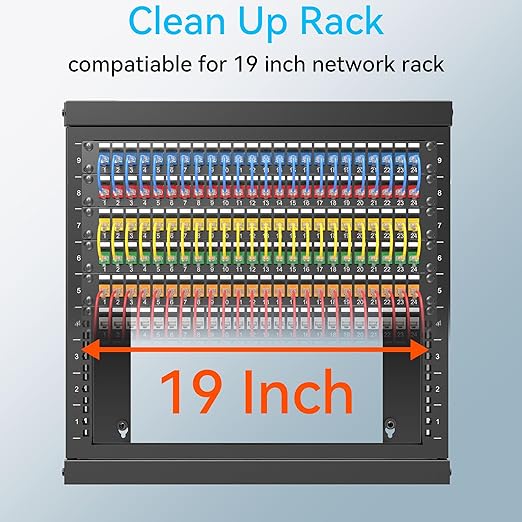Sokqovt 24 Port Blank Keystone Patch Panel - Image 6