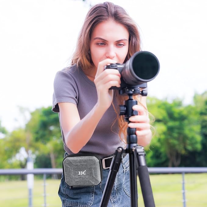 JJC Durable Hard Shell Lens Filter Case Up to 95mm, 4 Pockets Lens Filter - Image 9