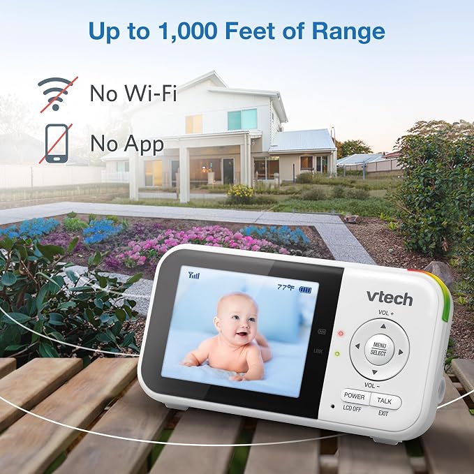 VTech VM819 Baby Monitor + BC8211 Myla the Monkey Bundle - Image 6
