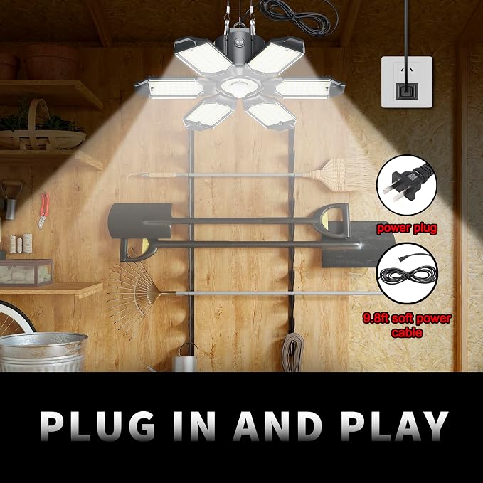 Plug in Garage Light with Motion Sensor - Image 4