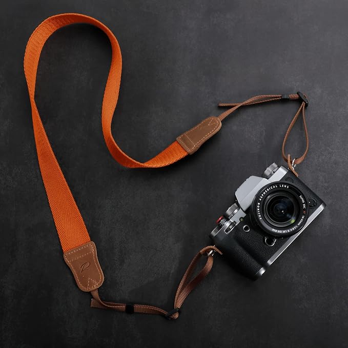 Padwa Lifestyle Orange Camera Strap - Image 7