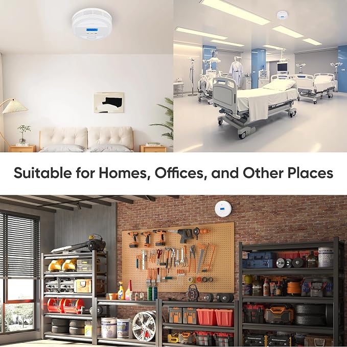 10-Year Sealed Battery Wireless Linked Home Safety Device, Whole-House - Image 5