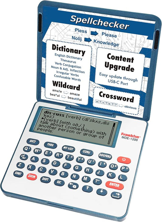 Franklin MDE-1200 Electronic Dictionary and Thesaurus – English Dictionary by Unknown