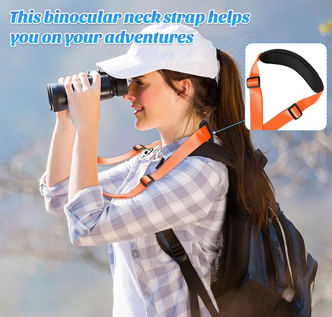 Padded iPad Binocular Camera Shoulder Strap, Nylon Neck Lanyard Strap - Image 4