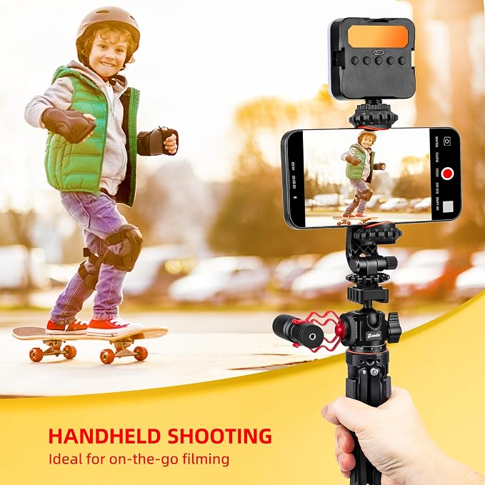 Zeadio Heavy Duty Metal Tripod Kit: - Image 3