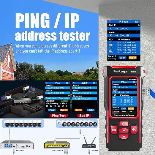 NF-859GK Network Cable Tester - Image 5