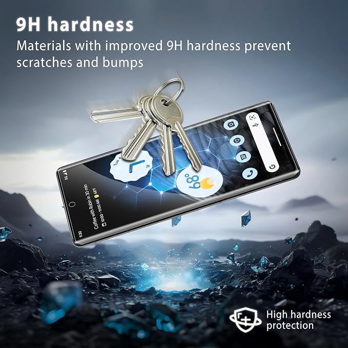 2 Pack for Google Pixel 7 Pro Screen Protector + 2 Pack Camera Lens Protector - Image 5