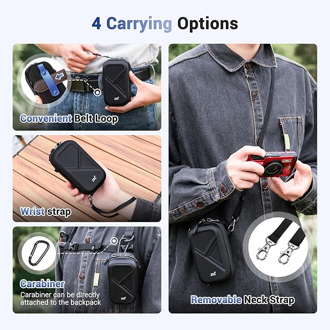 JJC Hard Camera Case Bag for Olympus Tough TG-7 TG-6 TG-5 Ricoh GR IV GR III GR - Image 4