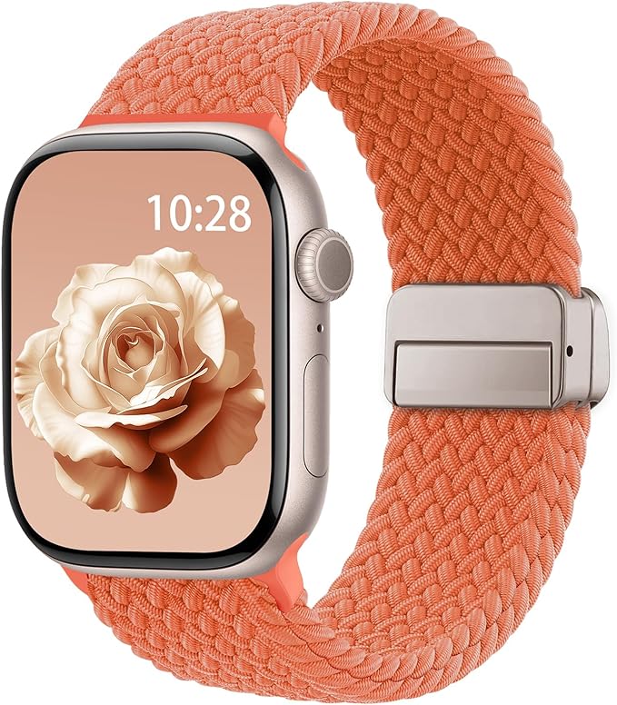 Braided Stretchy Band Compatible by HEARTBOOM