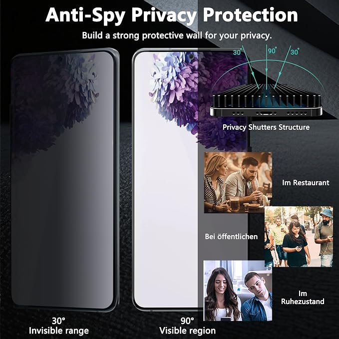 2 Pack Privacy Screen Protector - Image 2