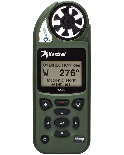 Kestrel 5500 Weather Meter Non-Link, Olive Drab by NKKestrel