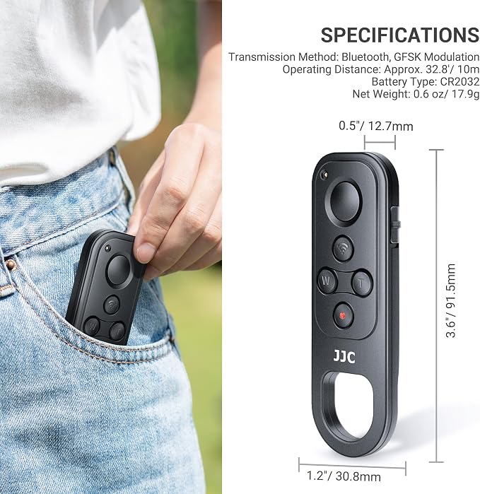 JJC Bluetooth Wireless Remote Control - Image 6